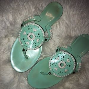 Turquoise Jack Rogers